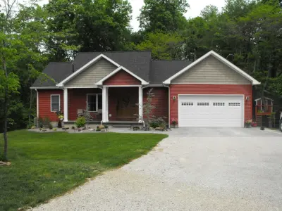 Indiana Crimson Artisan Residence — Architectural & Building Design Services project by Elm Town Design, LLC.