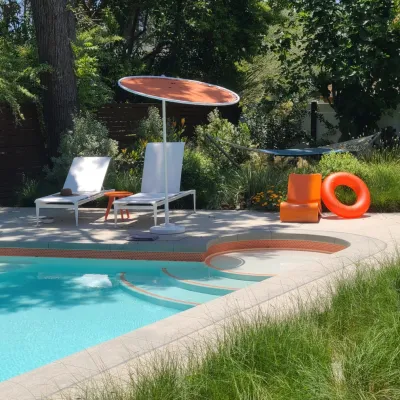 MID CENTURY MODERN — Landscape Construction project by Roy Altaras Landscape Design And Build
