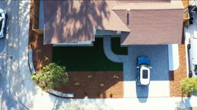 Driveway + Front Yard Remodel — Landscape Construction project by San Jose Tree Service & Landscaping