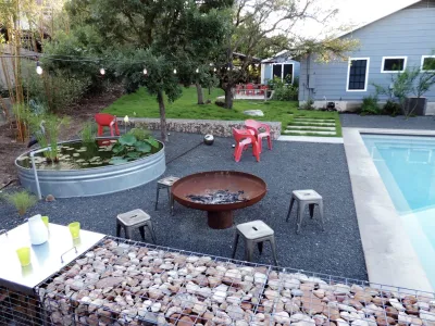 SOMOS Design and Landscaping - Rainwater Harvesting System Installation in Austin, TX