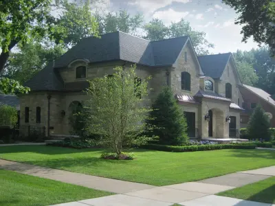 Huntington Woods - French Provincial — Architectural & Building Design Services project by Patrick Dyke Collaborative L.l.c.
