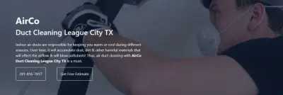 AirCo Duct Cleaning League City - Heating & Cooling Services in League City, TX