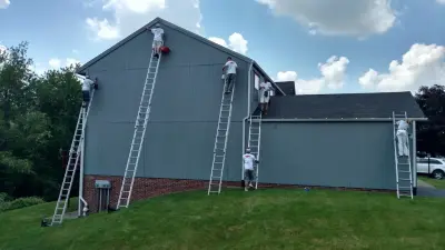 Outdoor Painting Initiatives — Air Duct Cleaning Services project by Fresh Coat Painters Of Cranberry Twp