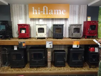 HiFlame 18KW Cast Iron Top Flue Wood Burner HF717UA — Air Duct Cleaning Services project by Olymberyl America INC