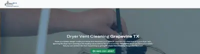 911 Dryer Vent Cleaning Grapevine TX - Air Duct Cleaning Services in Grapevine, TX