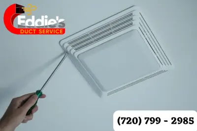 Exhaust Cleaning for Bath Fans — Air Duct Cleaning Services project by Eddie's Duct Service
