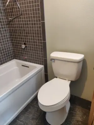 Tailored Bathrooms — Air Duct Cleaning Services project by Top Choice Remodeling