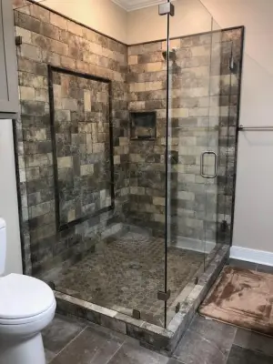 Bickham Bathrooms Project - Monroe, LA — Air Duct Cleaning Services project by McLarrin Flooring & Counter Tops