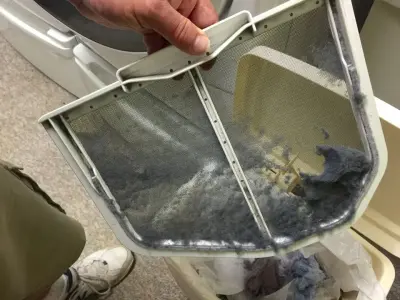 Dryer Vent Cleaning in Riverside, CA — Air Duct Cleaning Services project by American Air Duct Cleaning