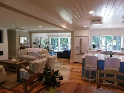 1980s Open Plan House Renovation — Architectural & Building Design Services project by D. Dwayne Vernon. Architect.