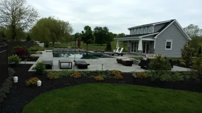 Poolscaping — Landscape Construction project by Vintage Landscaping
