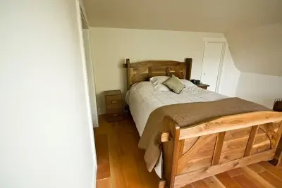 Walnut Wood Bed — Architectural & Building Design Services project by Enduring Design Architecture