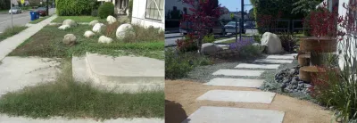 Before & After Around Los Angeles by Weeds Garden Design Build LLC