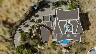 Contemporary Camelback Mountain Retreat — Architectural & Building Design Services project by Spacelinedesign Architects