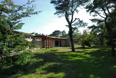 Wellfleet, MA Modern Addition to Cape Cod House — Architectural & Building Design Services project by Hammer Architects
