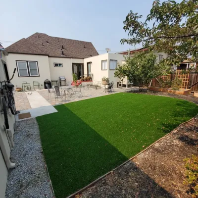 Oakland front and backyard upgrade — Landscape Construction project by Westcoast Hardscape