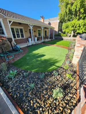 San Carlos front yard upgrade. by Westcoast Hardscape