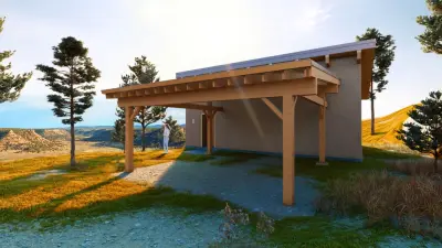 Strawbale Home in Boulder — Architectural & Building Design Services project by F9 Productions Inc.