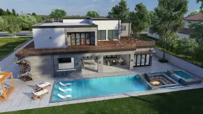 Modern Design - Southlake, Texas — Architectural & Building Design Services project by Distinctive Dwellings - Thayne Hillrichs