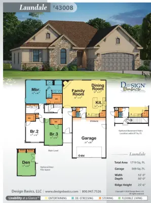 Artisan House Designs — Architectural & Building Design Services project by Design Basics, LLC