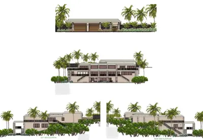 Mayan Temple Concept by Designer's Signature Series — Architectural & Building Design Services project by William J. Benjamin, AIA | Lux Homes Hawaii