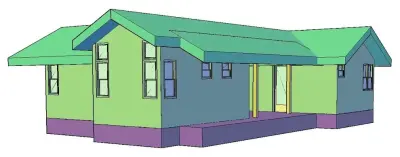 Duplex for Retreat Center Accommodation — Architectural & Building Design Services project by Haley Whiteside Design