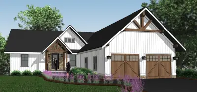 Ellicott Home — Architectural & Building Design Services project by Christopher J. Cooke Architecture