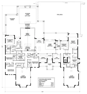 F1-6240 Excalibur, Tailored Home Design — Architectural & Building Design Services project by South Florida Architecture
