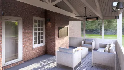 Franklin Patio Enclosure — Architectural & Building Design Services project by Fabl Design