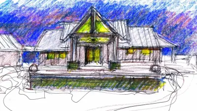 Harcourt Peak Residence — Architectural & Building Design Services project by John M. Holmes Architect