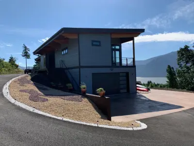 Columbia Gorge Riverfront Residence — Architectural & Building Design Services project by McLaughlin Design & Construction LLC
