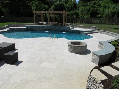 Severna Park Outdoor Oasis — Landscape Design project by Honeysuckle Nursery & Design