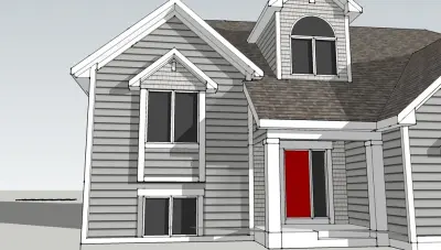 MN facade — Architectural & Building Design Services project by Mike Welsh