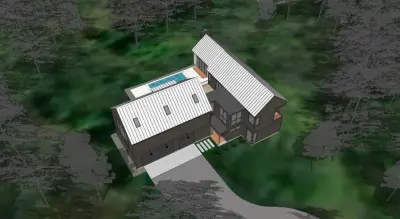 Contemporary Rustic Home — Architectural & Building Design Services project by VOLUME Workshop