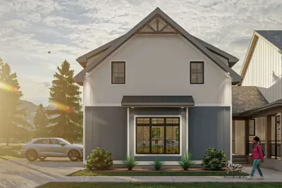 Contemporary Farmhouse Design 963-00591 — Architectural & Building Design Services project by America's Best House Plans