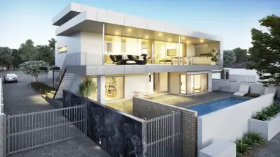 contemporary home designs — Architectural & Building Design Services project by Threadgold Architecture + Construction
