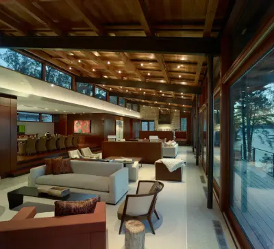 Contemporary Lakeside Home - Pickwick Lake, TN — Architectural & Building Design Services project by John Harrison Jones, AIA Architect