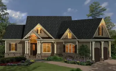 Mountain Home Design 699-00050 — Architectural & Building Design Services project by America's Best House Plans