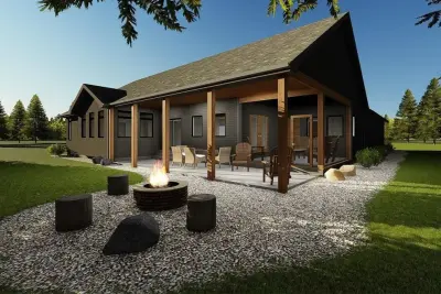 Mountain Home Design 963-00165 — Architectural & Building Design Services project by America's Best House Plans