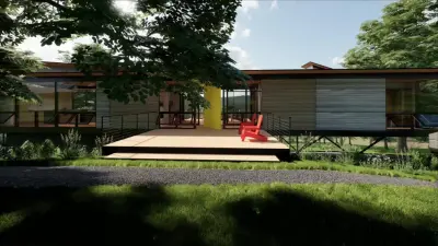 Alpine Getaway — Architectural & Building Design Services project by Robert M. Cain, Architect