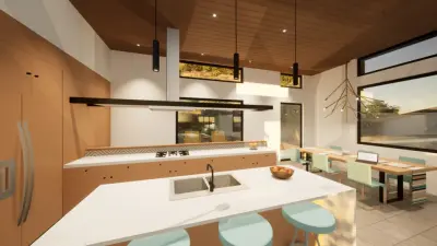 Coastal Retreat Designed for Social Gatherings — Architectural & Building Design Services project by Tracy A. Stone Architect
