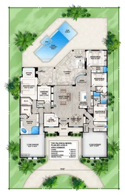 G1-4155 Palencia Custom Home Design - Naples, FL — Architectural & Building Design Services project by South Florida Architecture