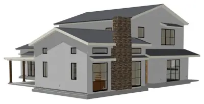 Posey Home — Architectural & Building Design Services project by Andrew C. Thomas, Architect