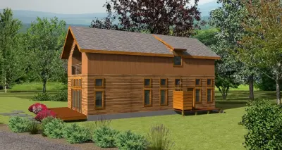 crimson barn cottage idea — Architectural & Building Design Services project by Barnett Adler