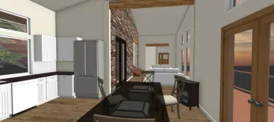 Renovation and Expansion — Architectural & Building Design Services project by L M Stevens Designs LLC