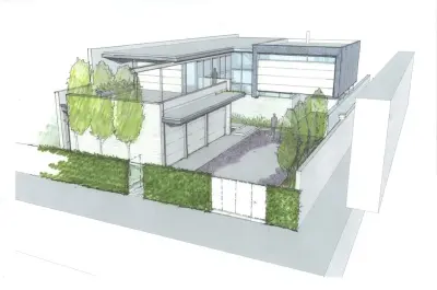 Memphis River Bluffs Residence — Architectural & Building Design Services project by John Harrison Jones, AIA Architect