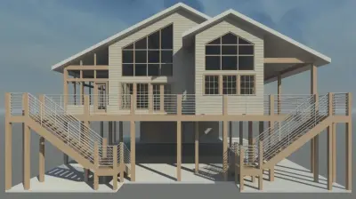 Pickensville River House, Alabama — Architectural & Building Design Services project by Black Prairie Architecture