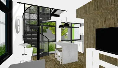 Schnitzelburg Modular Housing — Architectural & Building Design Services project by Foxworth Architecture PLLC
