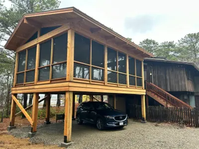 Porch Carport Screen — Architectural & Building Design Services project by Leif Hamnquist Architects