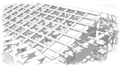Protected dining for Chow Daddy's — Architectural & Building Design Services project by Pasco/Vienne Architecture